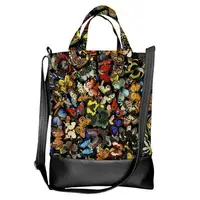Сумка городская City Бабочки разноцветные 34x40 см (SCB_15M035_BL)
