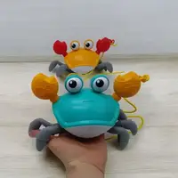 Игрушка "Краб", ходит, заводная (оранжевый)