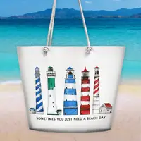 Сумка пляжна Malibu Sometіme you just need a beach day 50х36х15 см (MAL_20J031)
