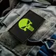 Набор шевронов 2 шт с липучкой PUNISHER Череп Карателя зеленый 5х8 см вышитый патч нашивка шеврон Каратель