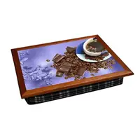 Поднос на подушке 040547 кофе и бабочки
