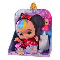 Детский игрушечный Пупс Bambi CB 8334A фигурка, бутылочка, пустышка Розовый
