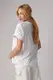 Футболка oversize з написом Amour - білий цвет, S