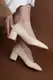 Туфли женские бежевые на каблуке Т1782 40