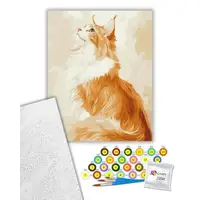 Картина за номерами "Рудий Мейн-кун" 40х50 см