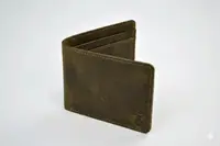Кошелек из натуральной кожи Крейзи коричневый
