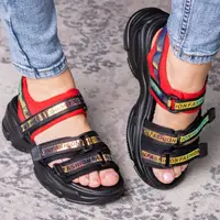 Жіночі сандалі Fashion Benny 1703 36 розмір 23 см Чорний