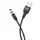 Кабель HOCO Lightning магнитный Fresh LED U76 |2.4A, 1.2m|