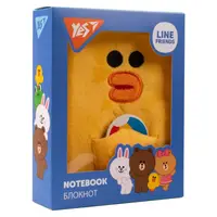 Блокнот пухнастий YES Line Friends Sally 151748
