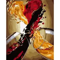 Картина по номерам "Праздничное настроение" 40x50 см