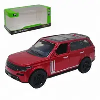 Уценка. Машина металлическая Автопром Land Rover красная - ПОШКОДЖЕНА УПАКОВКА