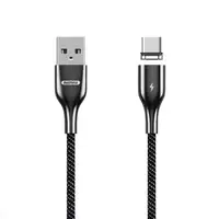 Micro USB кабель 3.0 A 1 м Magnets Series Remax RC-158-Black