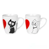 Набор кружек Keramia Cats in Love 21-272-081 360 мл 2 шт