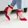 Туфли женские Fashion Fannie 2828 40 размер 25,5 см Красный