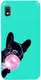 Чехол-накладка TOTO Pure TPU 2mm Print Case Samsung Galaxy A10 #75 Bubbledog Mint