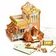 Деревянные 3D пазлы Трехмерный конструктор-головоломка 18 см * 17.5 см * 19 см