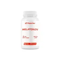 Натуральная добавка Sporter Melatonin 5 mg, 60 капсул
