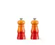 Набор мельниц для соли и перца Le Creuset Set of Pepper Mill Salt Mill 96002500090000 11 см 2 шт оранжевый
