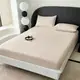 Простынь на резинке из муслина Colorful Home 20407 160х200х25 см кремовая