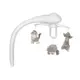 Детская кроватка-качалка CARRELLO Bloom CRL-10304 Anchor Grey