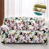 Чохол на 3-х місцевий диван замша-мікрофібра Homytex Кленовий лист