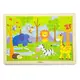 Деревянный пазл Viga Toys Зверята, 24 эл. (50198)