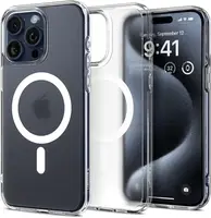 Чохол Spigen для iPhone 15 Pro Max - Ultra Hybrid MagFit, Frost Clear (ACS06580)