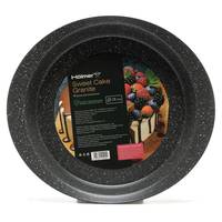 Форма для випікання Holmer Sweet cake Granit BС-1128-RRG 28 см чорна