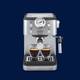 Кофеварка рожковая Delonghi Linea Classic EM450.M 1325 Вт серебристая