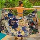 Парео пляжное с 3D принтом Polo Bear Club 31084 150х180 см