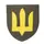 Шеврон Camotec ВСУ Сухопутные войска (7*8) Олива/Желтый (9059)