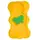 Поролон для купання UNI TEGA yellow multicolor