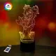 3D ночник GENSHIN IMPACT "Паймон" (УВЕЛИЧЕННОЕ ИЗОБРАЖЕНИЕ)+ сетевой адаптер + батарейки (3ААА)  3DTOYSLAMP