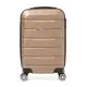 Чемодан маленький 4 колеса Ricco Grande T1ABS500gold-M