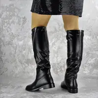 Сапоги женские Fashion Sage 2180 36 размер 23,5 см Черный