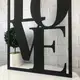 Оригинальное декоративное панно на стену из дерева «Love»