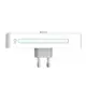HUB адаптер сетевой with touch LED Lamp LDNIO SC2311 |2500W, 2Sockets, 2USB/1Type-C, QC/PD, 3A/20W|
