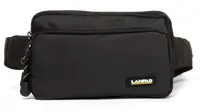 Сумка чоловіча на пояс Lanpad чорна