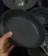 Салатник OLens Шайни-дот 101-0413 24.5х6 см 1900 мл серый