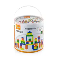 Дерев"яні кубики Viga Toys Барвисті блоки 50 шт., 3,5 см 59542