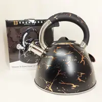 Чайник со свистком Edenberg EB-8864 с турбо индукционным дном 3л Black
