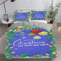 Постільна білизна з плюш-велюру Merry Christmas №2 2972 13513 215х150 см
