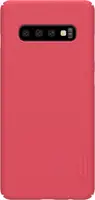Чехол-накладка Nillkin Super Frosted Shield Samsung Galaxy S10 G973 Red