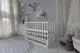 Кровать детская Baby Comfort ЛД2 с маятником белый