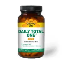Витамины и минералы Country Life Daily Total One, 60 капсул - Iron Free