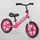 Велобег детский с колёсами EVA (Пена) "CORSO" Pink (86914)