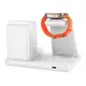 Зарядка Qi HOCO Crown 3-in-1 night light wireless fast charger with clock CQ9 |15W|