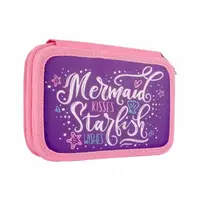 Пенал двойной Smart Mermaid 532786 14х21х4 см фиолетовый