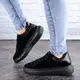 Кеды женские Fashion Alenie 2101 40 размер 25 см Черный
