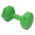 Гантель композитная PowerPlay 4124 Hercules Green, 2*2 кг